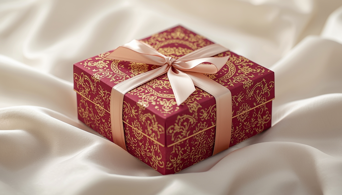 Custom gift box design